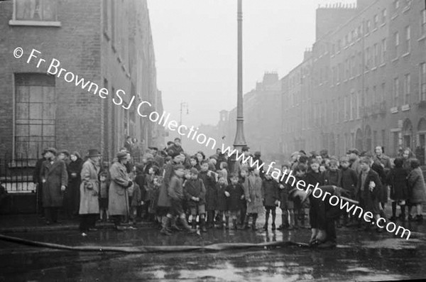 FIRE IN LOWER GARDINER STREET